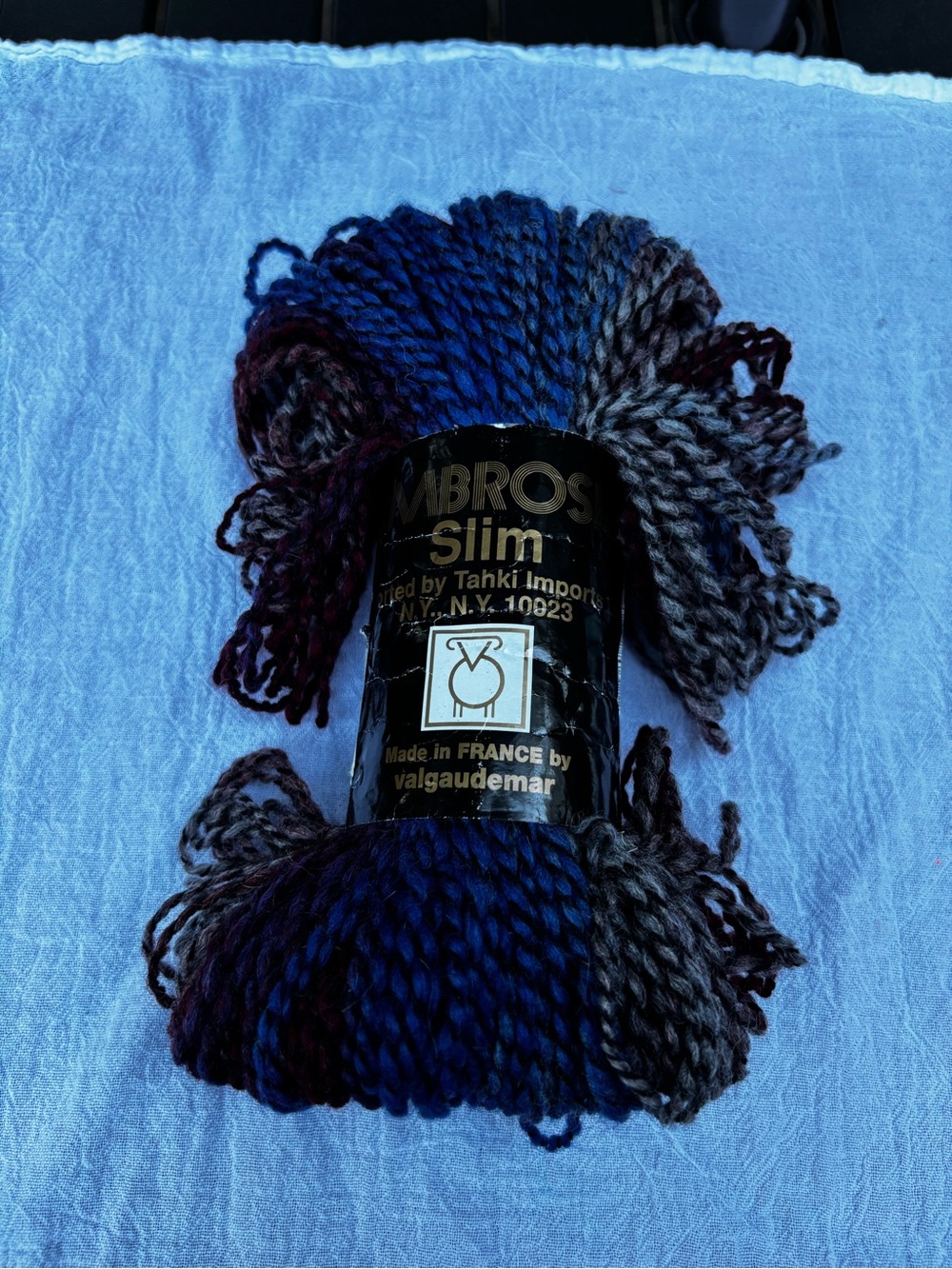 Ambrose Slim yarn by Tahki Imports Made in France 100 grams discontinued wool